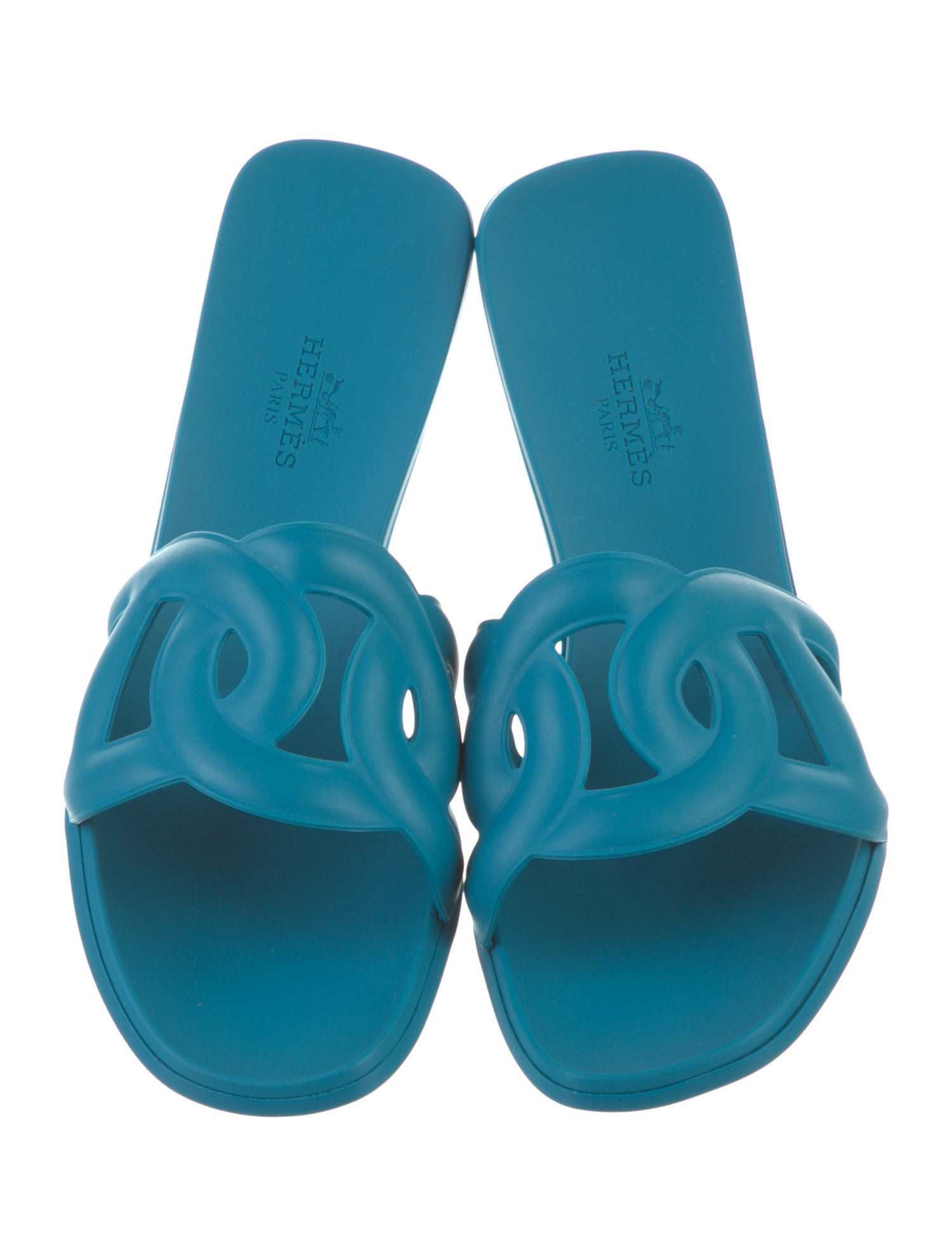 Hermès Aloha Rubber Slides